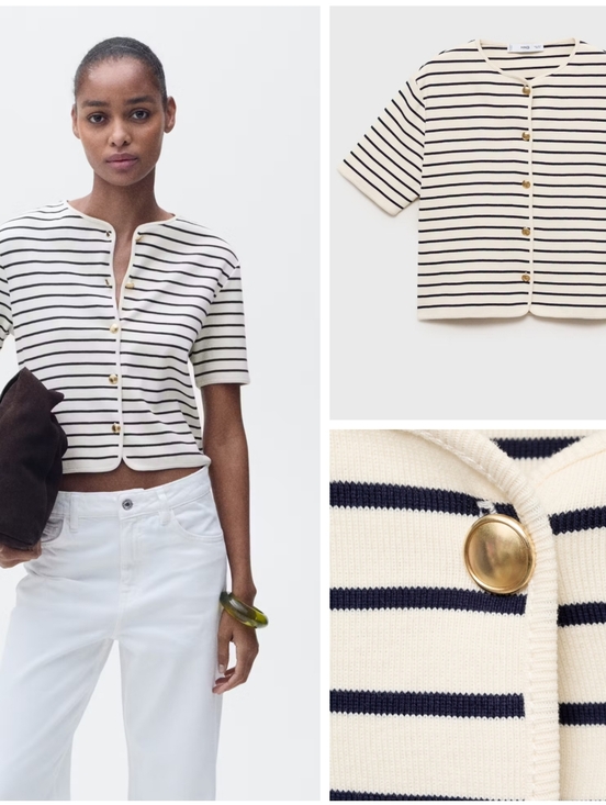 Mango Sweaters - MANGO Cotton Cardigan